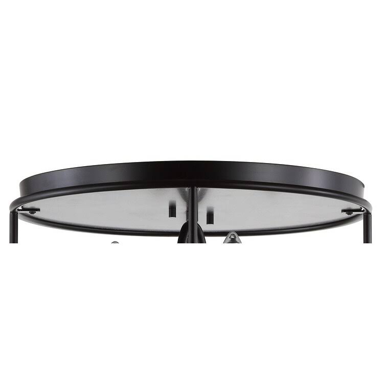 Oil Rubbed Bronze Metal LED Flush Mount A2886