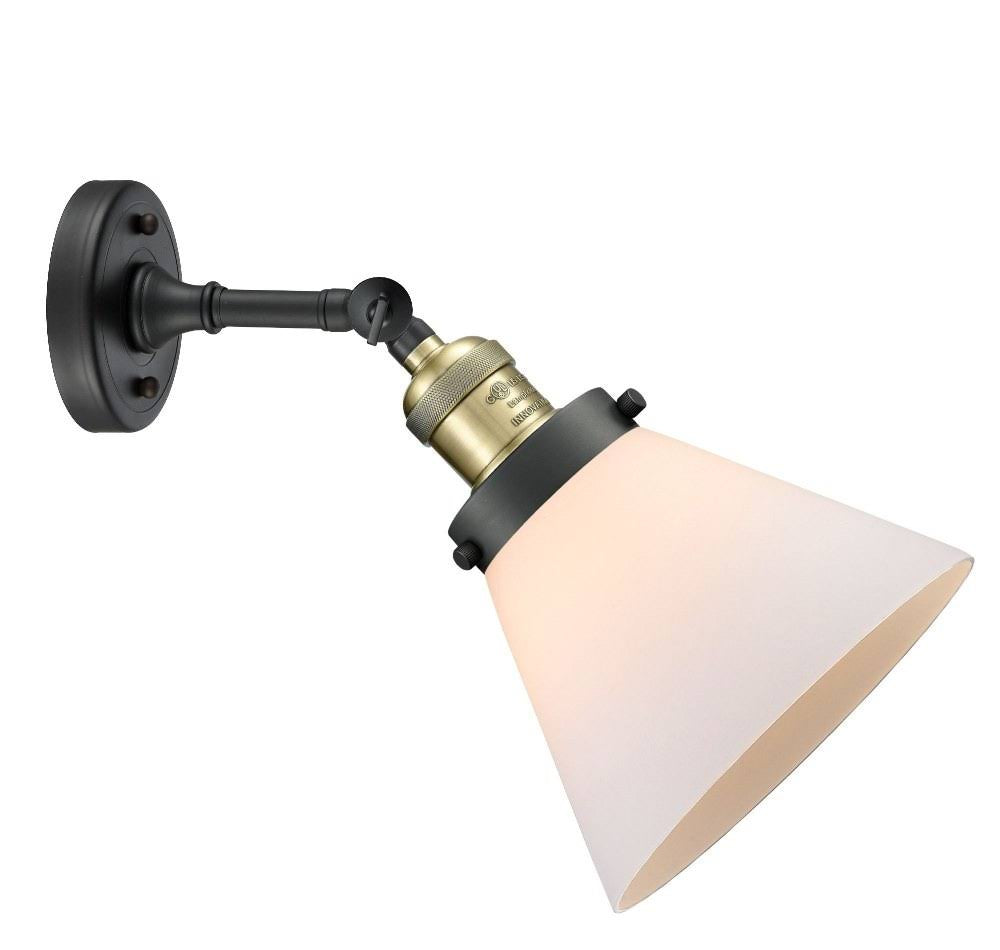 Large Cone 1 Light Sconce J652