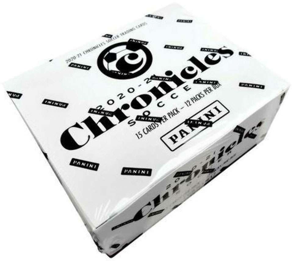 2021 Chronicles Soccer Trading Card Value Box (12 Packs) S95724