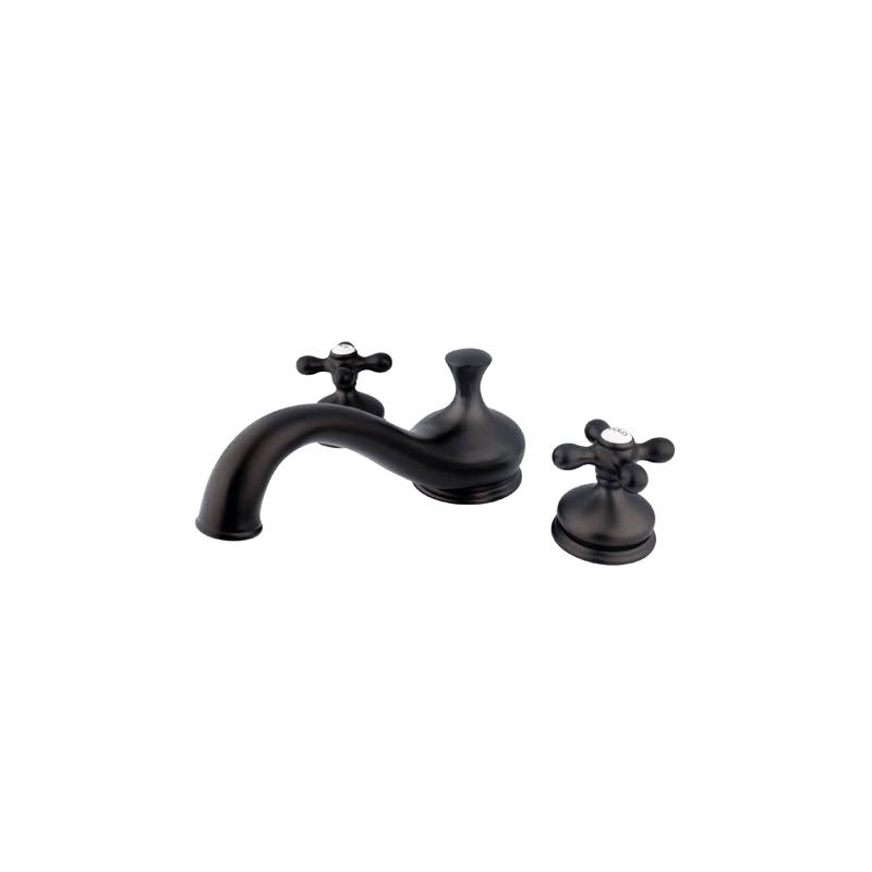 Double Handle Deck Mounted Roman Tub Filler O407610