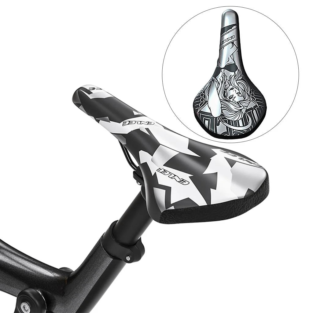 PU Leather Ergonomic Waterproof Bike Saddle Seat U994