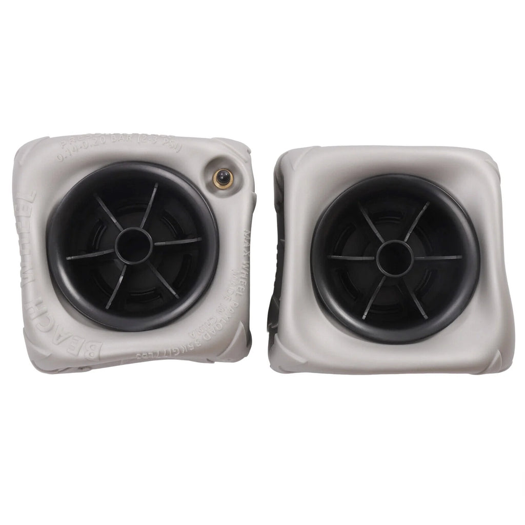 2pcs 9'' Inflatable Wheels Replacement Sand Tire PVC for Kayak Dolly Cart A897
