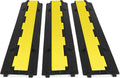 3 Pack Heavy Duty Rubber Cable Protector Ramp L2066