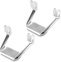 2-Pack Polished Silver Aluminum Side Steps W66219