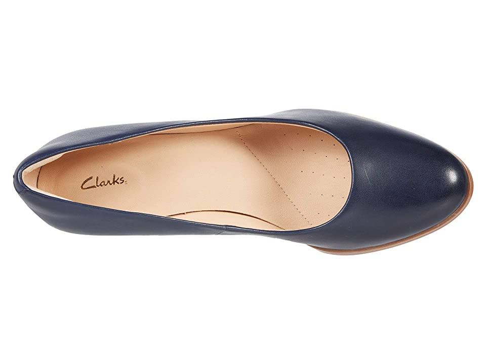 Navy Clarks Kaylin Cara 2 Shoes R525479