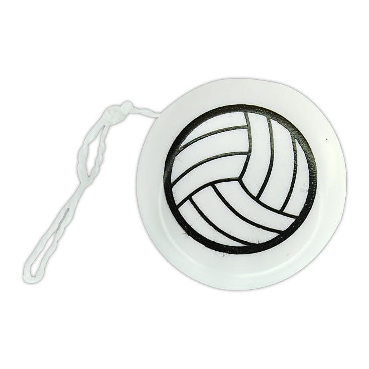 Pack of 12 Printed Sports Ball Yo-Yo Toys O8464