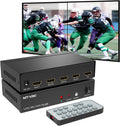 Video Wall Controller 2x2, 4K@30Hz HDMI TV Wall Processor K577