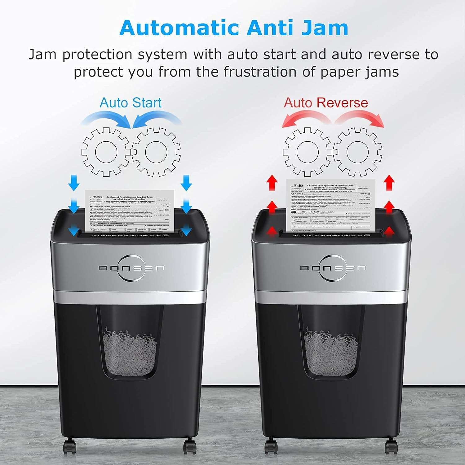 10-Sheet Micro-Cut Paper Shredder with Pullout Basket V205783