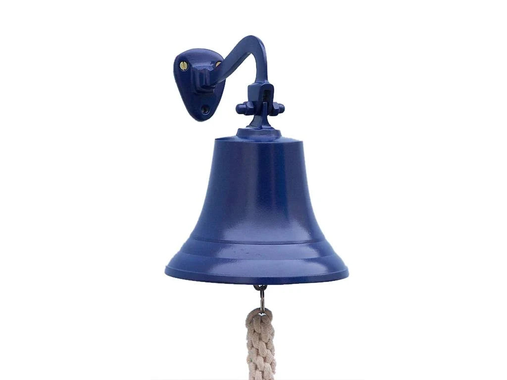 Solid Brass Hanging Ships Bell 11 inch O2677
