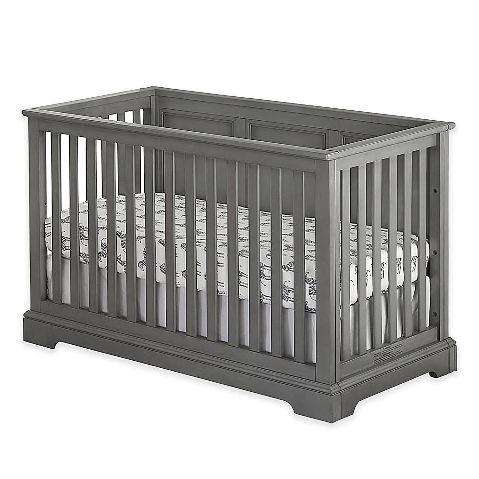 4-in-1 Convertible Crib in Island Cloud G67343