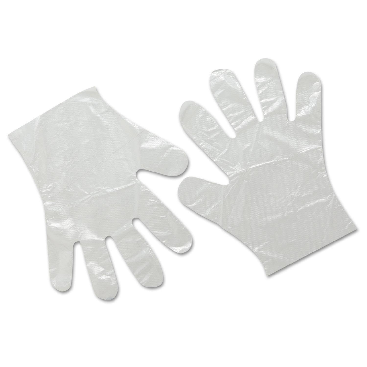 Single-Use Polyethylene Gloves, Medium, 10000/Carton A49177