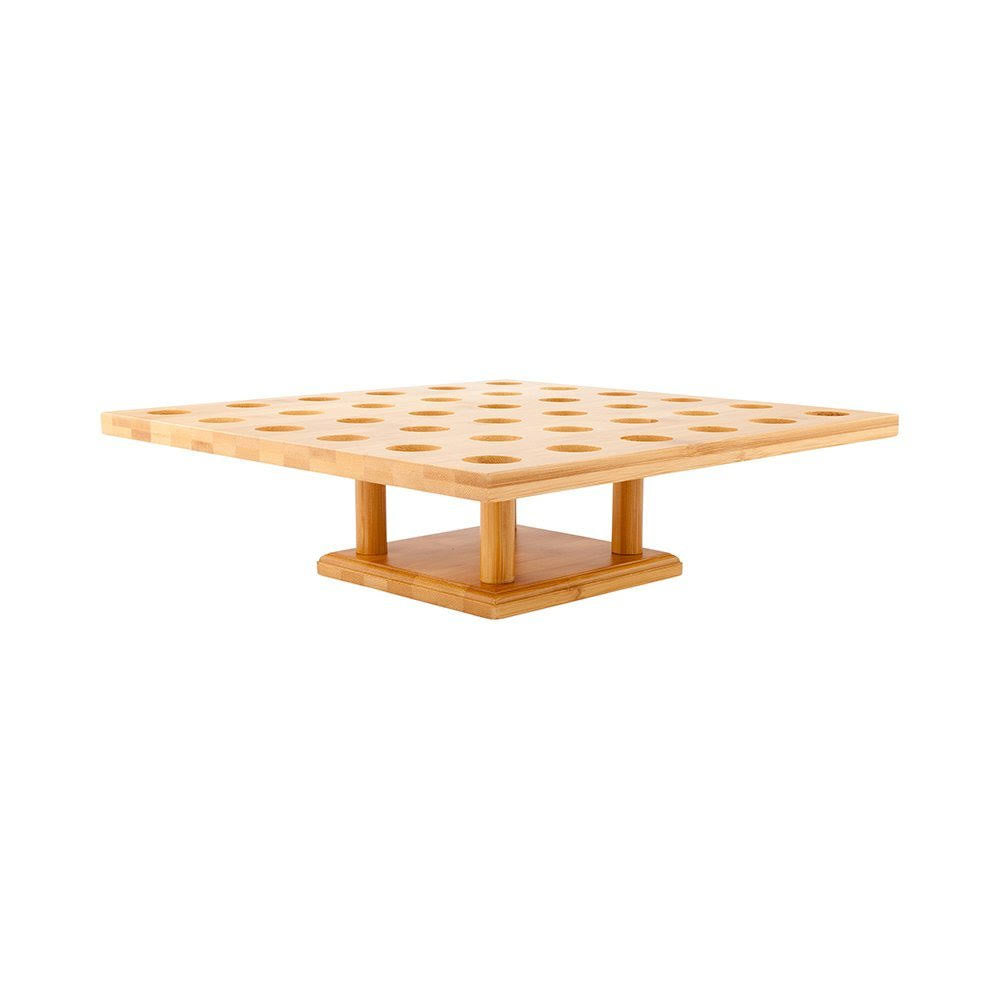 36 Slots Bamboo Cone Stand Z4562