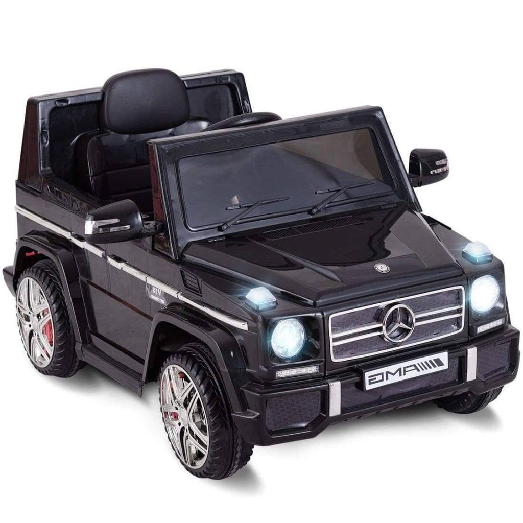 Black Remote Control Kids Riding Car D482767