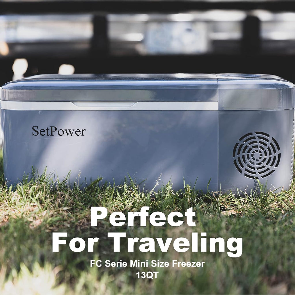 12V Portable Refrigerator and Freezer, 12L/13 Quarts J432