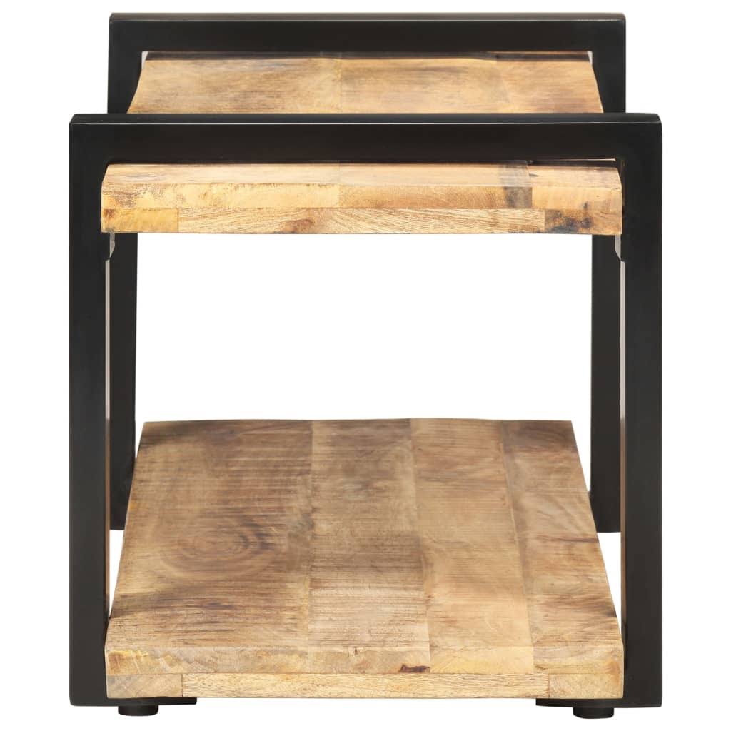 Solid Acacia Wood TV Cabinet D7403
