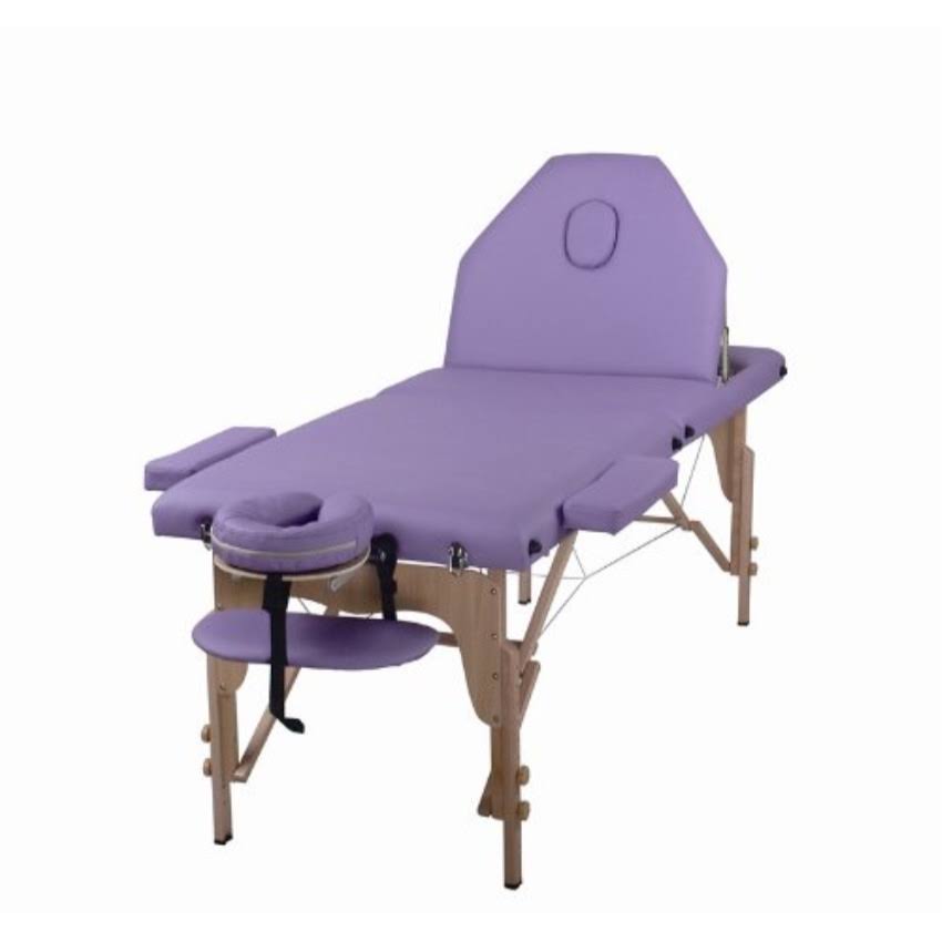 Purple 3 Fold Portable Massage Table F484
