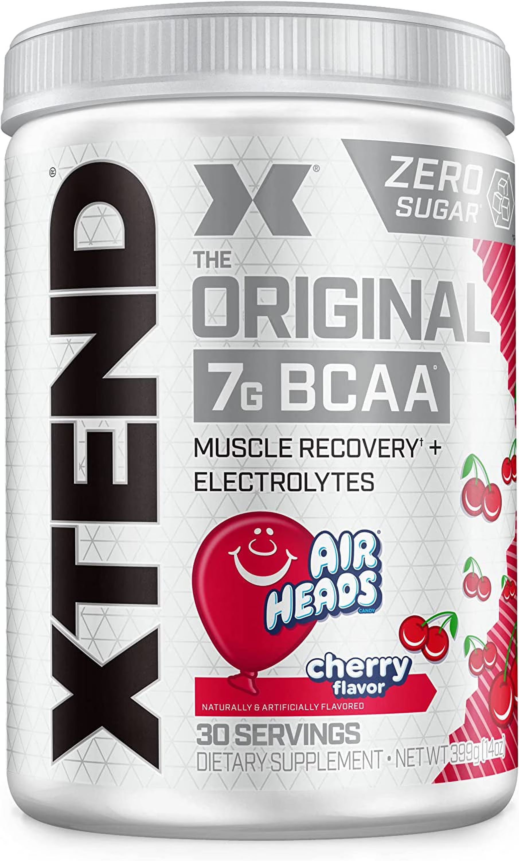 BCAA Powder, Airheads Cherry, 30 Servings E335221