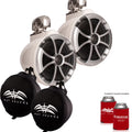 ICON Series Swivel Clamp Wake Tower Speakers (pair) with Speaker Covers I8203
