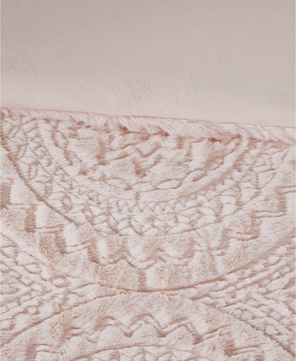 Blush King/Cal King Ultra Plush Comforter Mini Set L97502