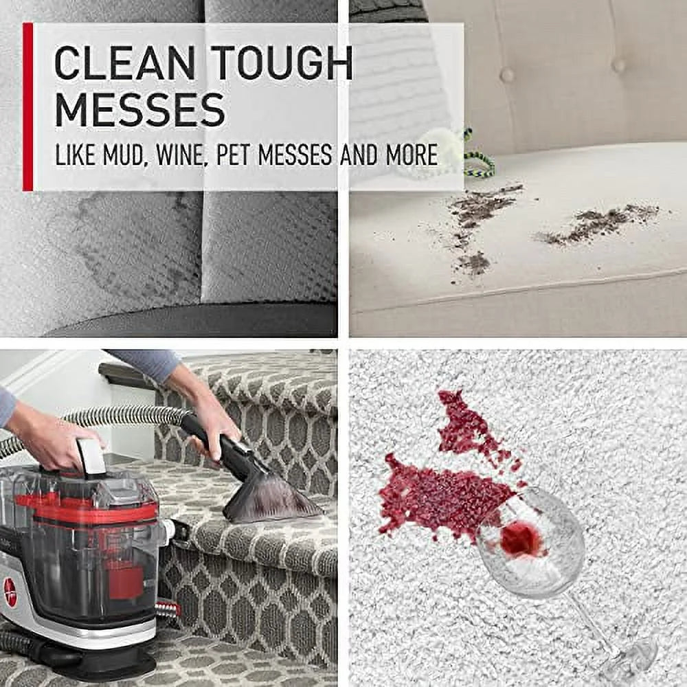 White Portable Carpet & Upholstery Spot Cleaner D17056