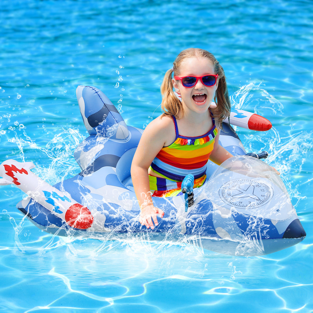 Inflatable Pool Float with Water Guns I42919