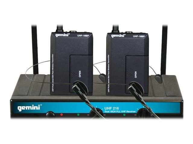 Dual Channel Wireless Microphone System A578