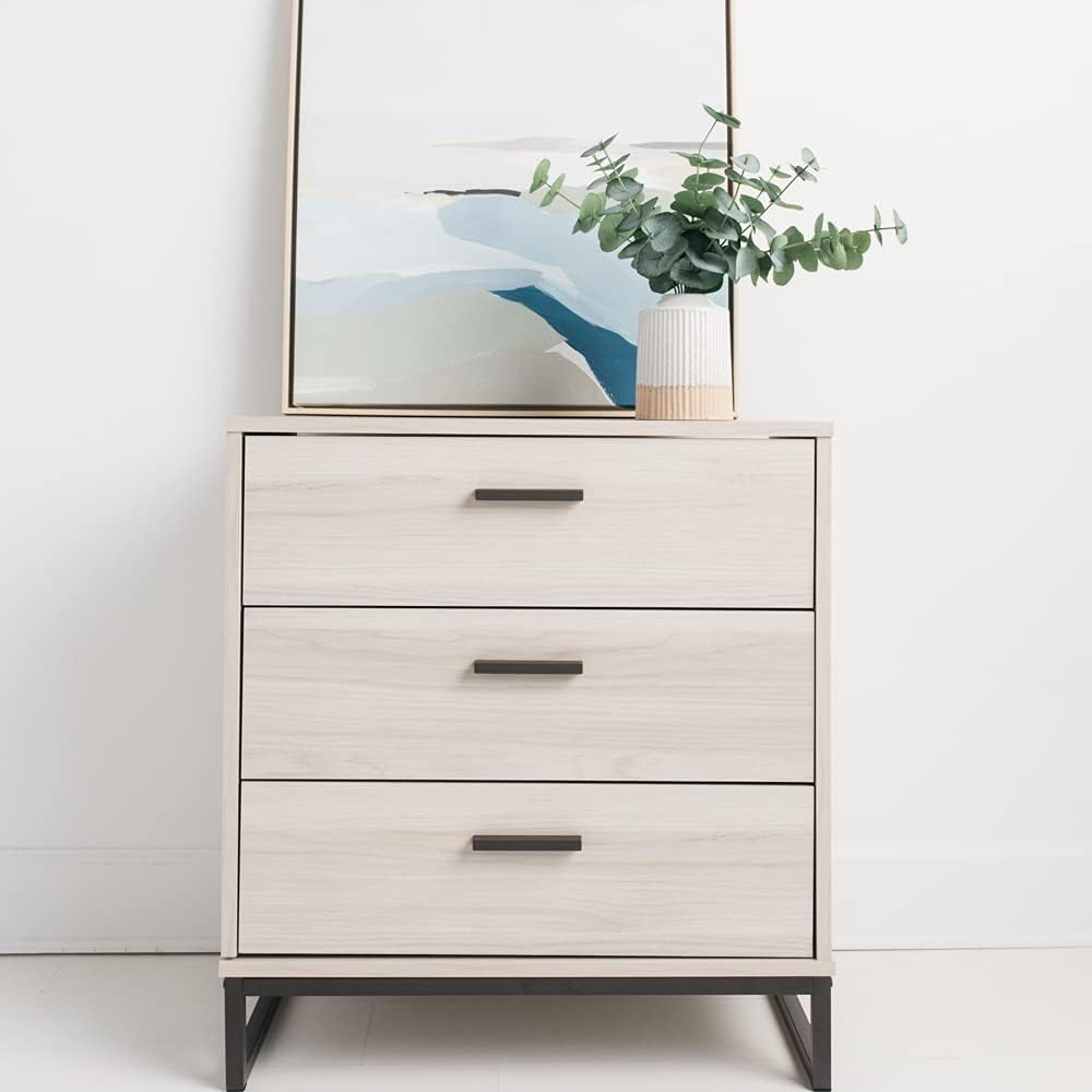 Natural Beige 3 Drawer Chest of Drawers M758