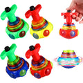 4 Pcs Electric Rotate Gyro Toys with Lights and Music Y2829