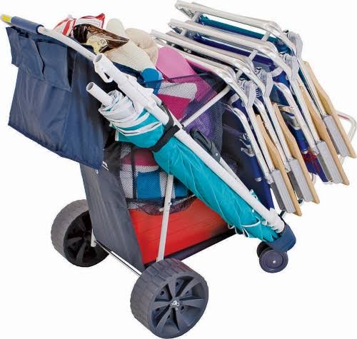 Wide Wheels Beach Cart A5549