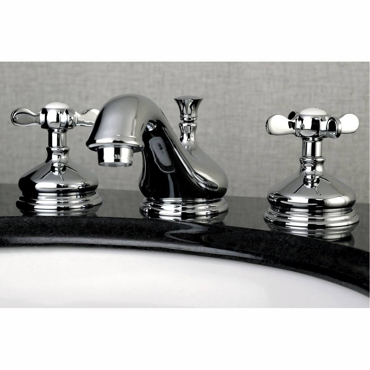 Matte Black Widespread Bathroom Faucet T572150