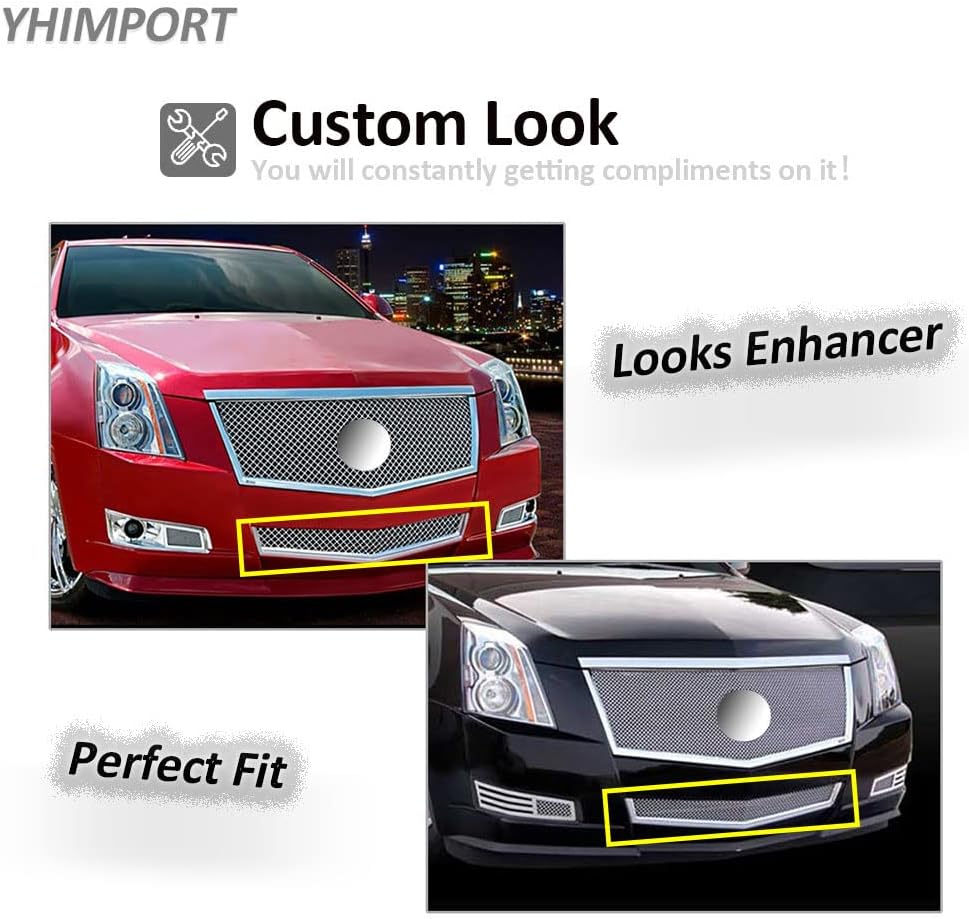 Stainless Steel Mesh Grille for Cadillac CTS J138