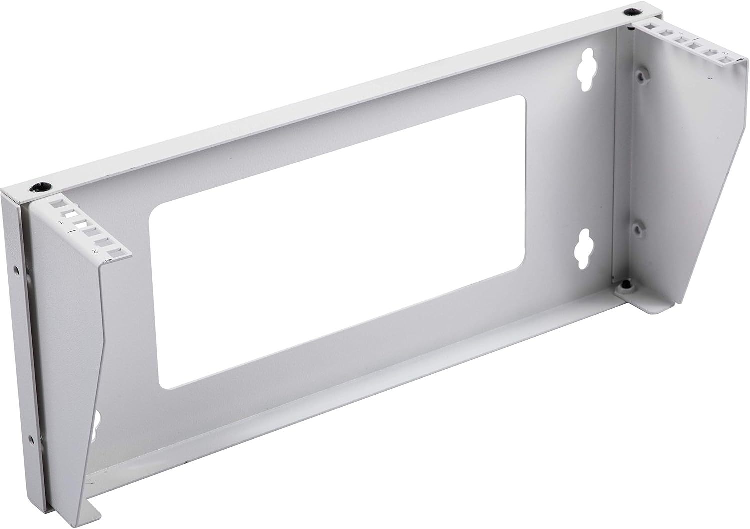 19 Inch Steel Vertical Rack and Wall Mountable Server Rack Mount (Black-3U) Pack of 2 U178