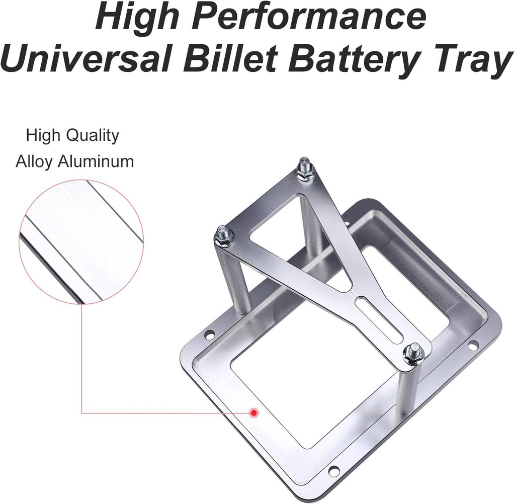 Aluminum Battery Box Pack of 2 I6198