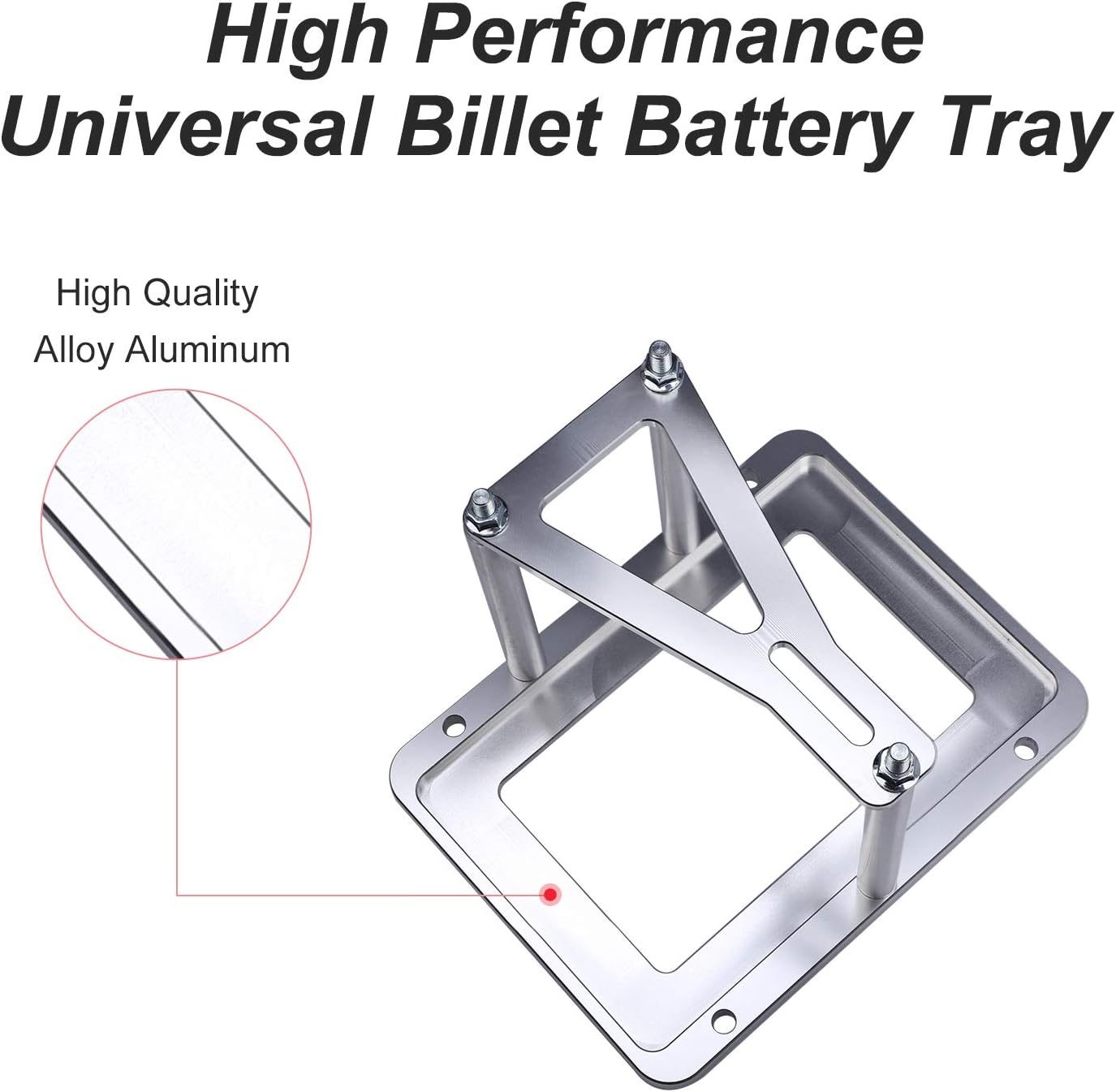 Aluminum Battery Box Pack of 2 I6198
