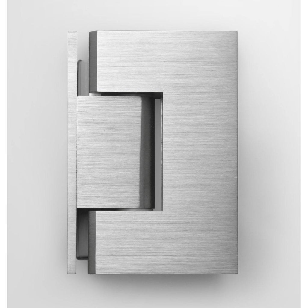 Frameless Shower Door Wall Hinge Brushed Nickel H29257