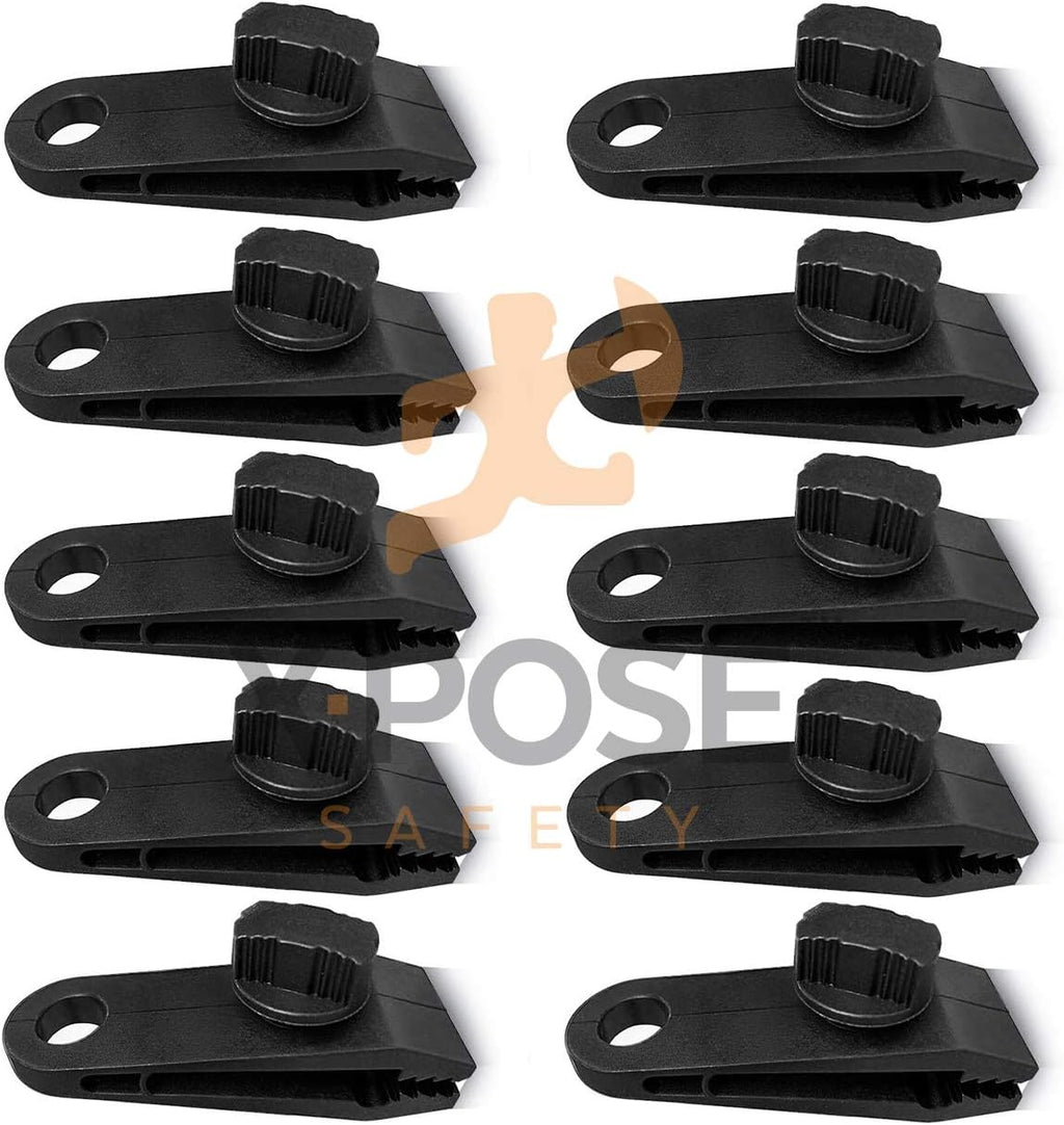 10 Pack Heavy Duty Reusable Tarp Clips W899