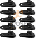 10 Pack Heavy Duty Reusable Tarp Clips W899