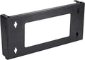 19 Inch Steel Vertical Rack and Wall Mountable Server Rack Mount (Black-3U) Pack of 2 U178