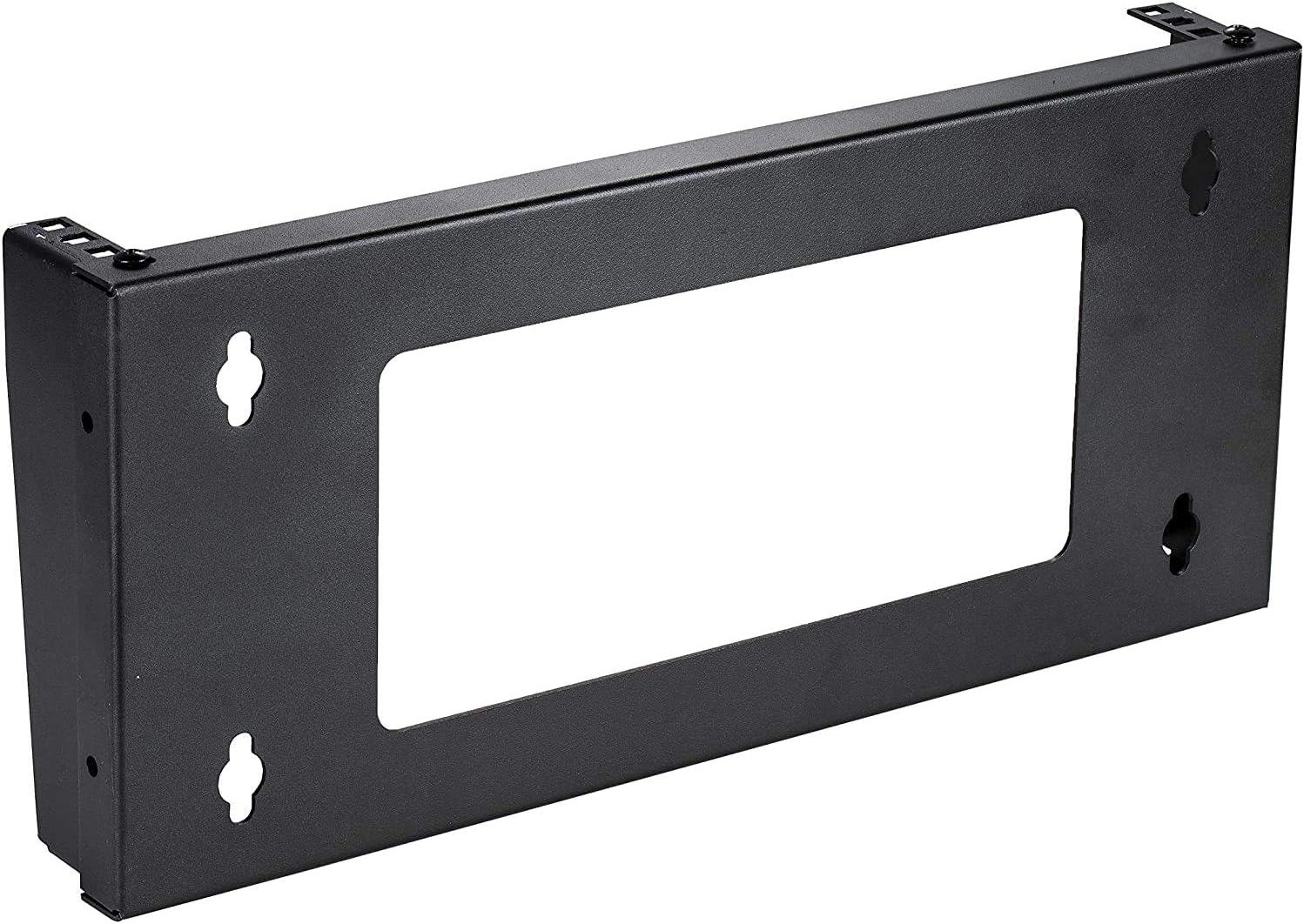 19 Inch Steel Vertical Rack and Wall Mountable Server Rack Mount (Black-3U) Pack of 2 U178