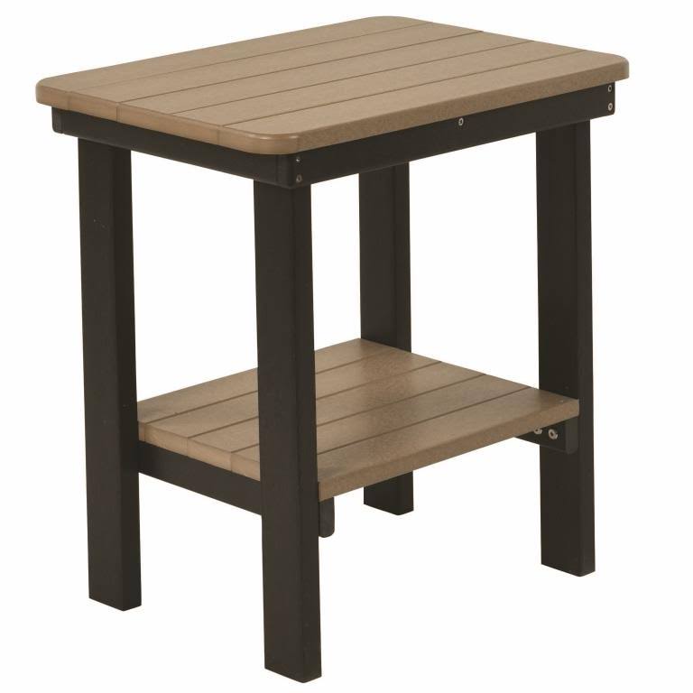 Resin Rectangular End Table O8228