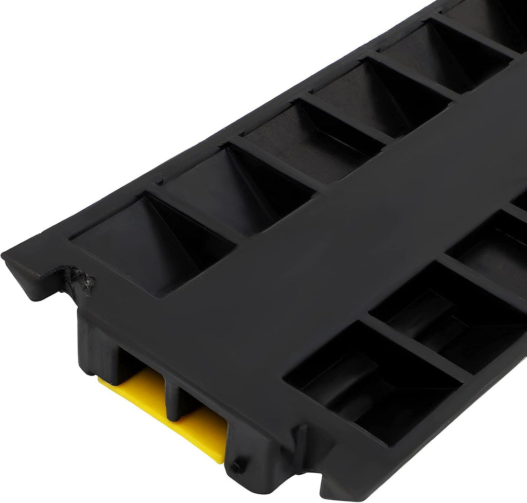 3 Pack Heavy Duty Rubber Cable Protector Ramp L2066