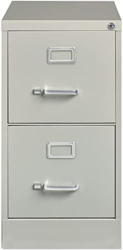 Light Gray 2-Drawer Vertical File Cabinet J330501