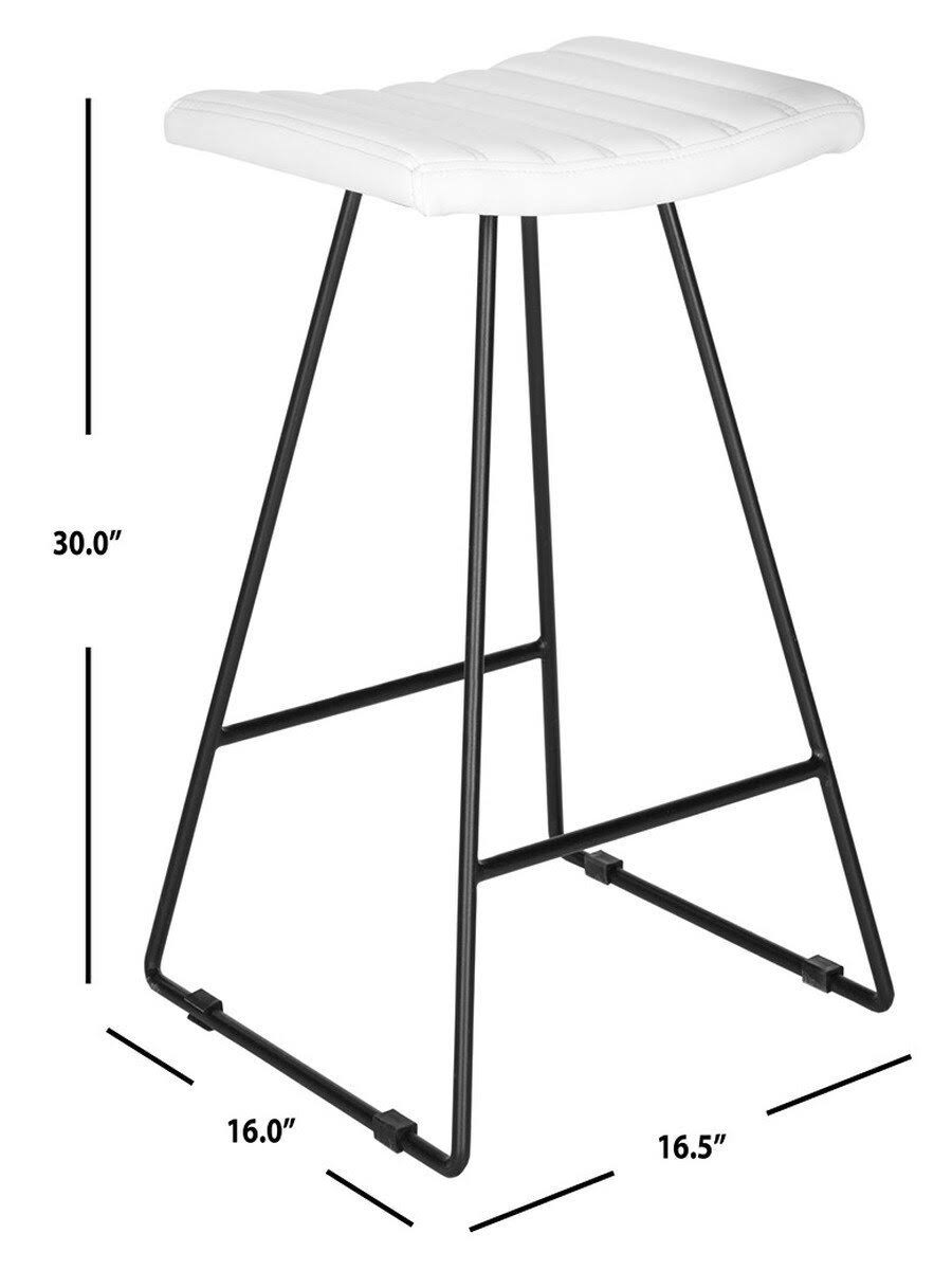 Green Bar Stool Set of 2 D168