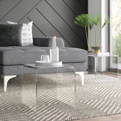 2 Piece Sled End Table Set O270