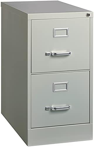 Light Gray 2-Drawer Vertical File Cabinet J330501