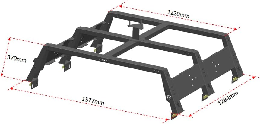 Truck Bed Rack Cargo Carrier X13109