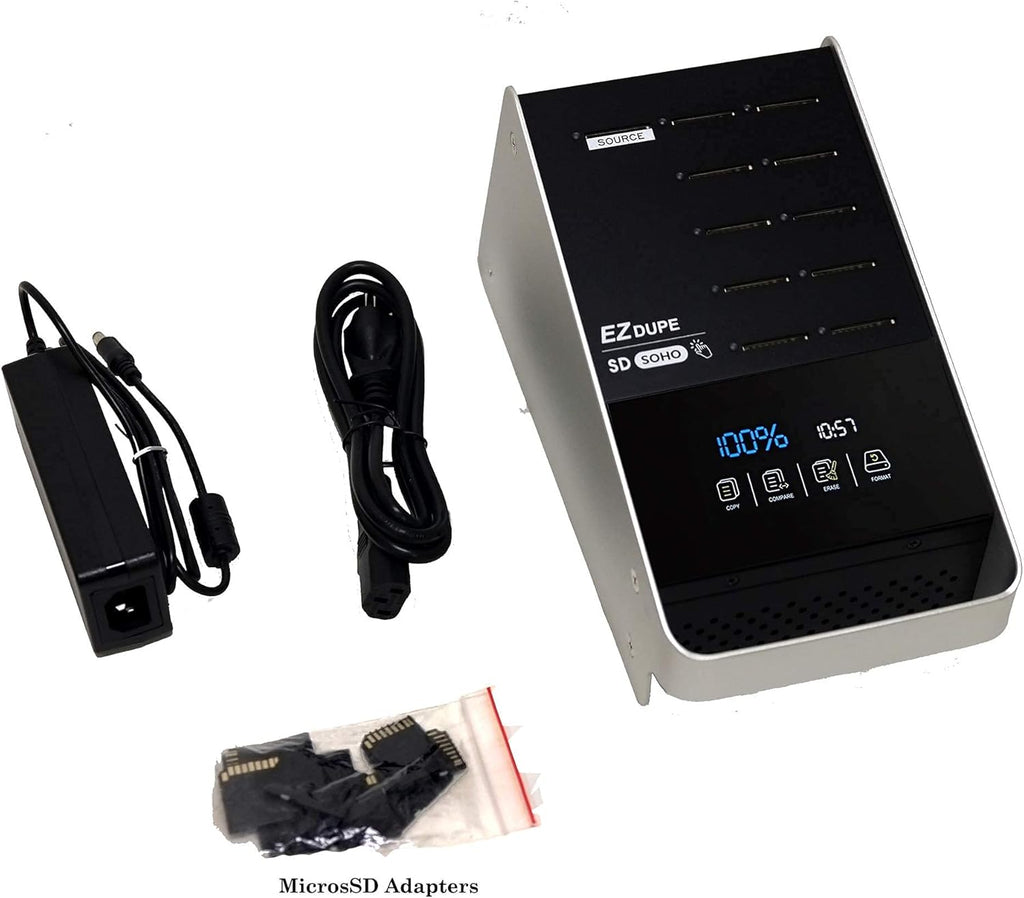 1 to 10 SD Duplicator with Touch Screen V2497
