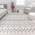 White Area Rug R824
