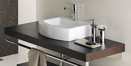 Wall Mount Wooden Countertop in Ash Gray H5023