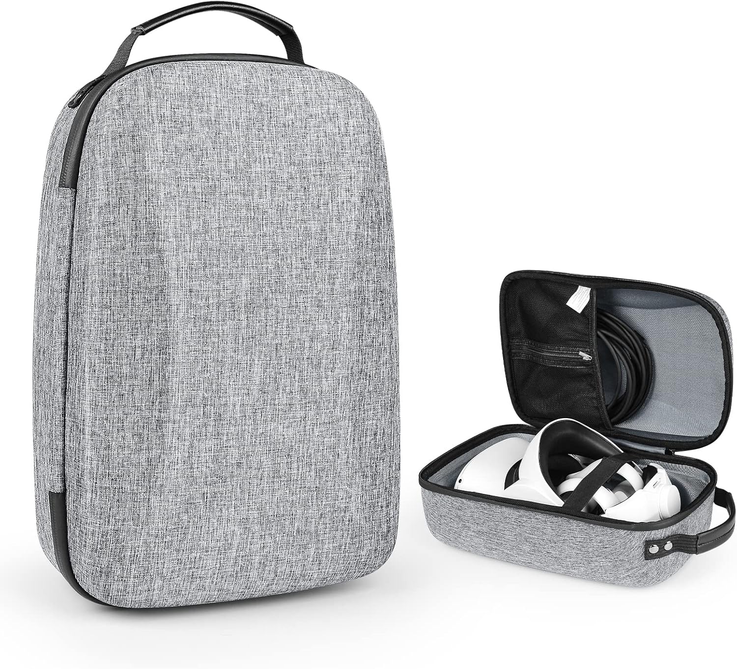 Hard Carrying Case for VR Headset and Touch Controllers (Grey) Q6468